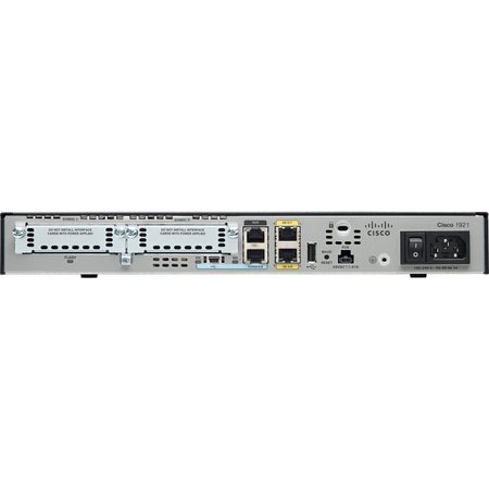 Cisco C1921 Mod Rtr 2 Ge 2Ehwic Slots 512Dram Ip Base CISCO1921/K9